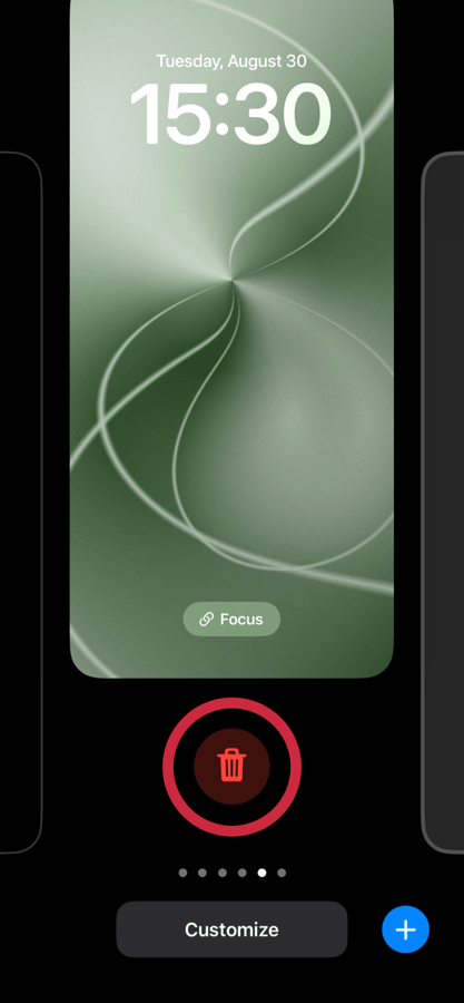 iOS 16.1 wallpaper setting 11